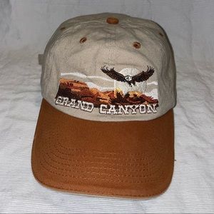 Grand Canyon Embroidered Tan and Brown Cap